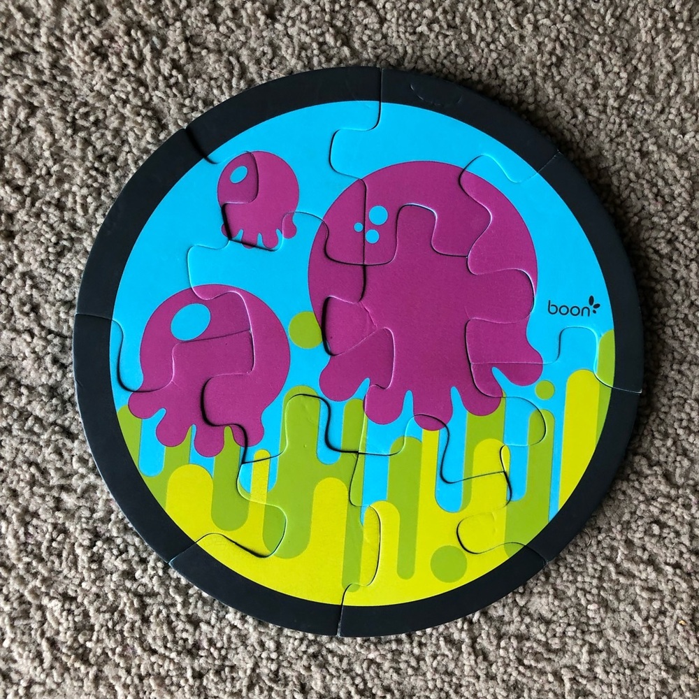 Boom foam puzzle